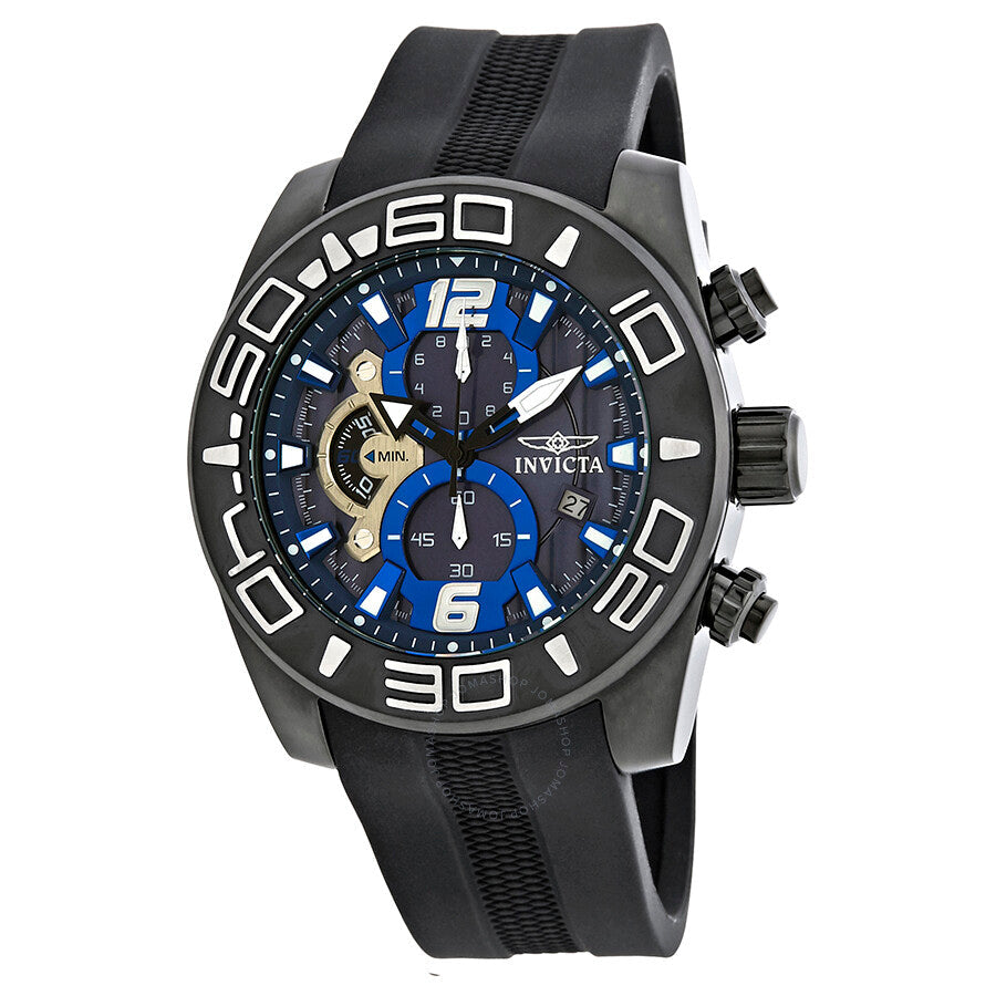 Invicta Pro Diver Chronograph Blue Dial Men's Watch 22813 - The Watches Men & Co