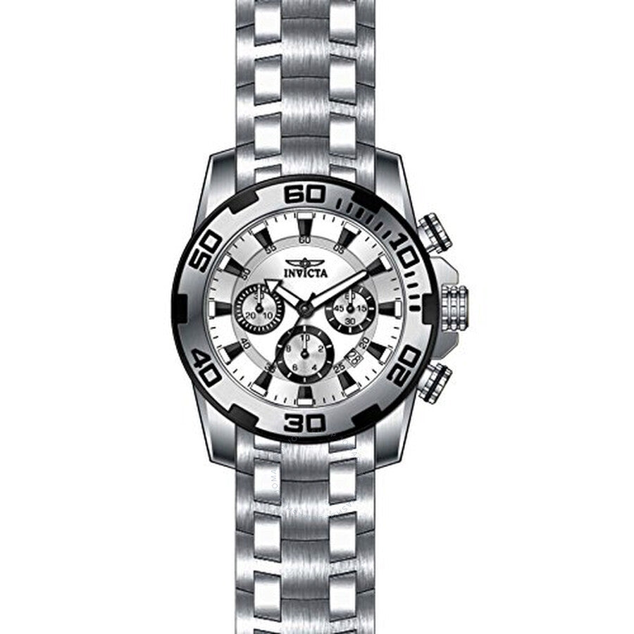 Invicta Pro Diver Chronograph Silver Dial Men's Watch 22317