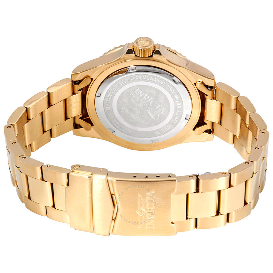 Invicta Pro Diver Gold-tone Blue Dial 40 mm Men's Watch 26974
