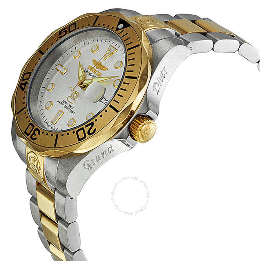 Invicta Pro Diver Grand Diver Automatic Silver Dial Men's Watch 3050
