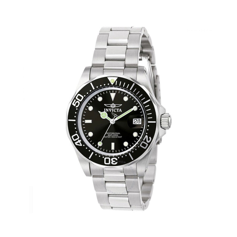 Invicta Pro Diver Mako Swiss Quartz Black Dial Men's Watch 9307