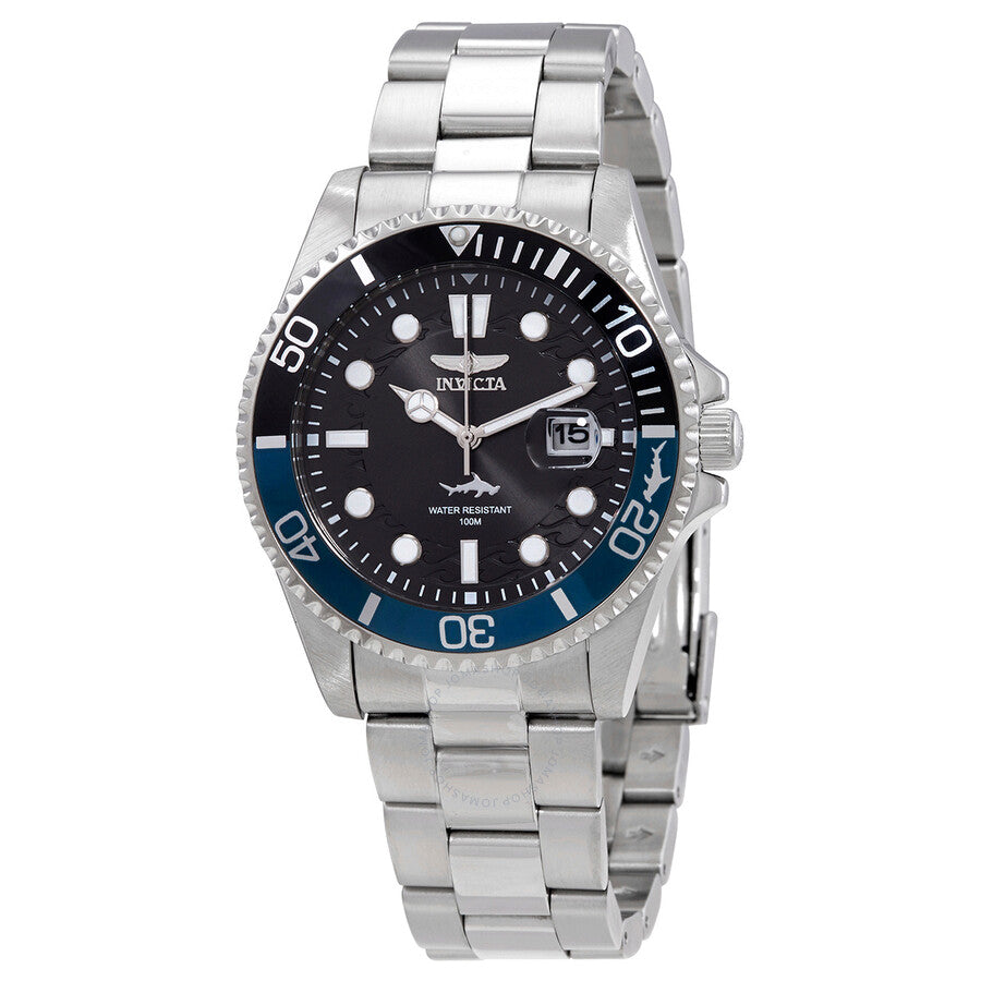 Invicta Pro Diver Quartz Black Dial Batman Bezel Men's Watch 30956