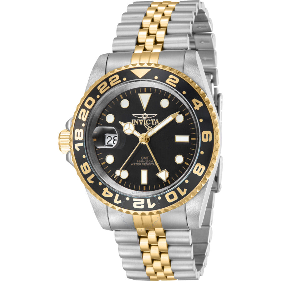 Invicta Pro Diver Quartz Black Dial Men's Watch 43974 - The Watches Men & Co