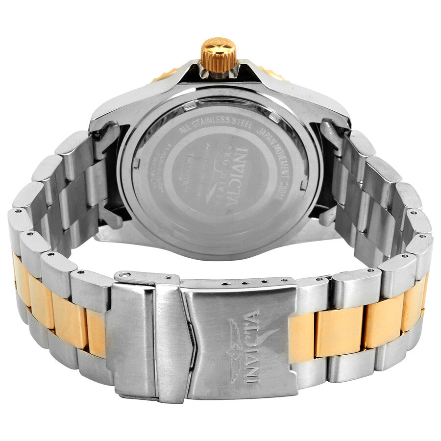 Invicta Pro Diver Quartz Black Dial Two-tone Men's Watch 33269