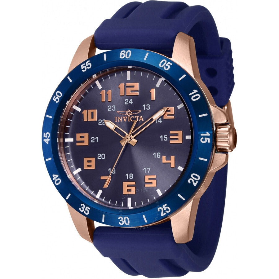 Invicta Pro Diver Quartz Blue Dial Men's Watch 40001 - The Watches Men & Co