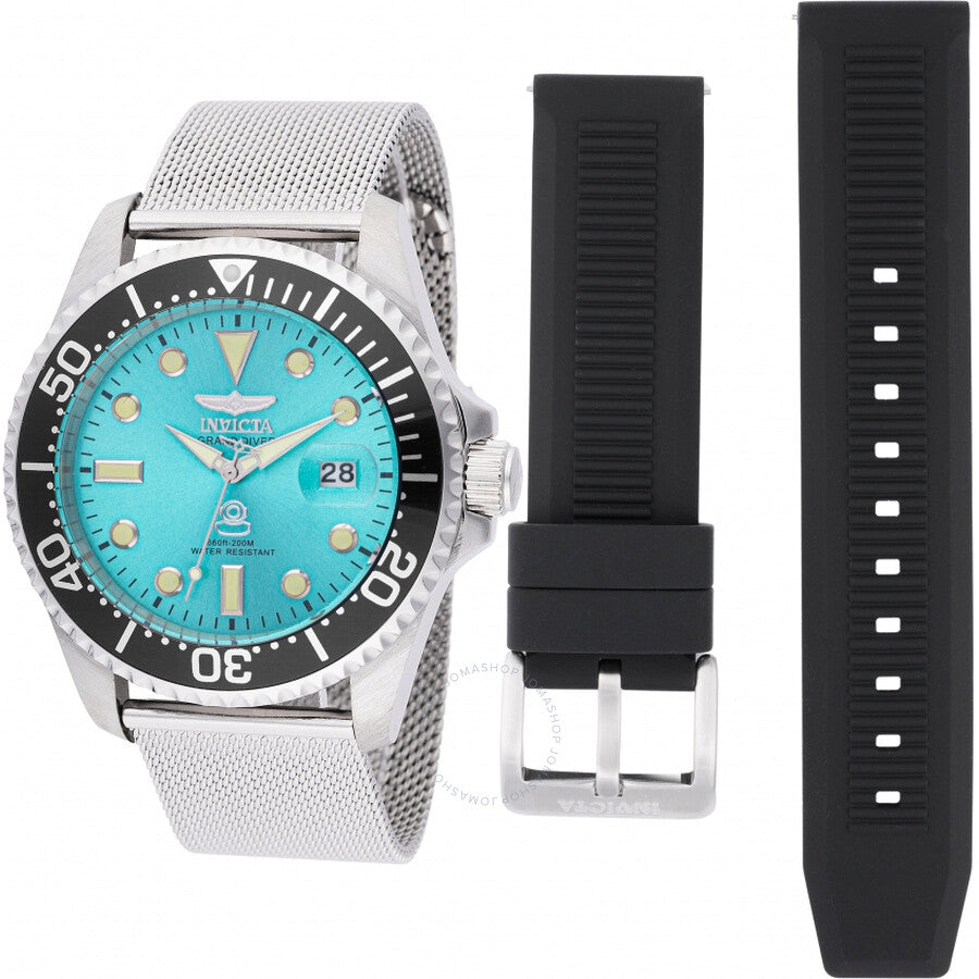Invicta Pro Diver Quartz Blue Dial Men's Watch 48213 - The Watches Men & Co