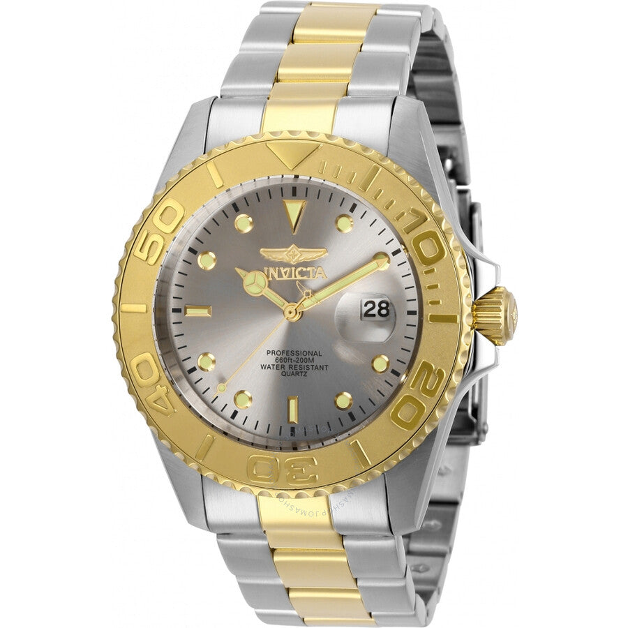 Invicta Pro Diver Quartz Grey Dial Men's Watch 29950 - The Watches Men & Co