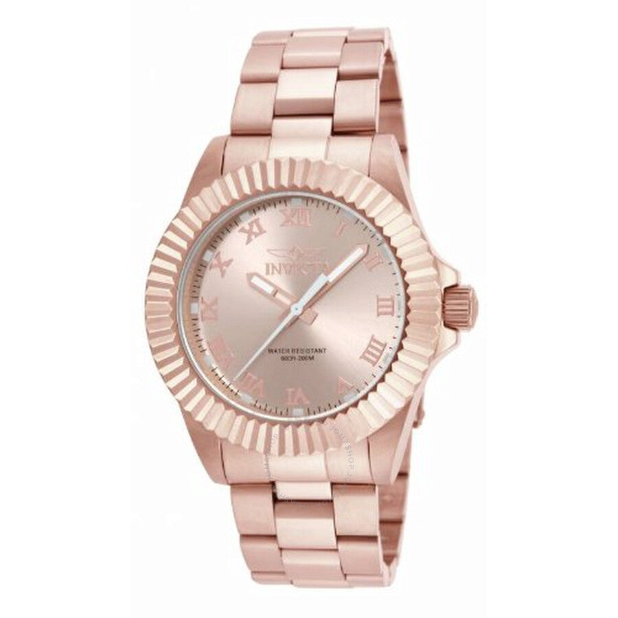 Invicta Pro Diver  Rose Dial Rose Gold-tone Men's Watch 16738 - The Watches Men & Co