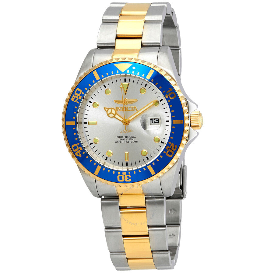 Invicta Pro Diver Silver Dial Men's Watch 22061 - The Watches Men & Co