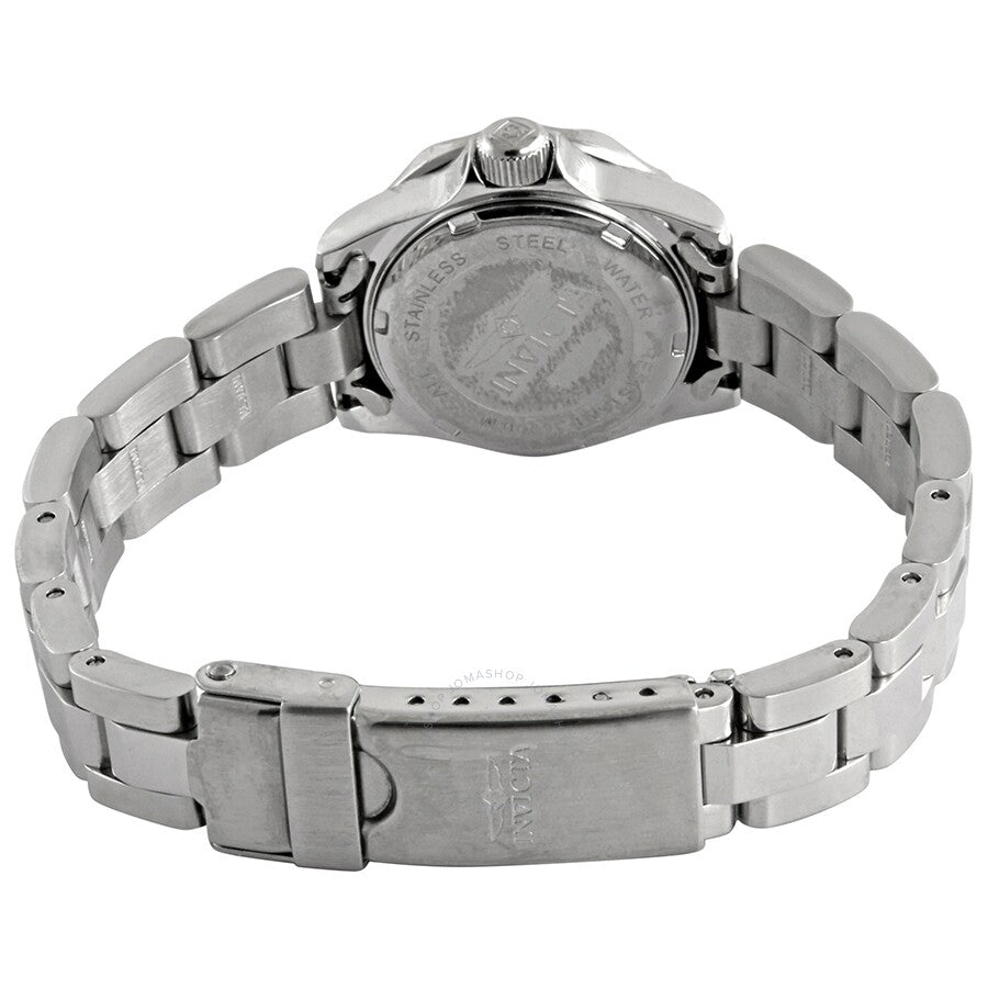 Invicta Pro Diver White Dial Stainless Steel Pepsi Bezel Ladies Watch 17033