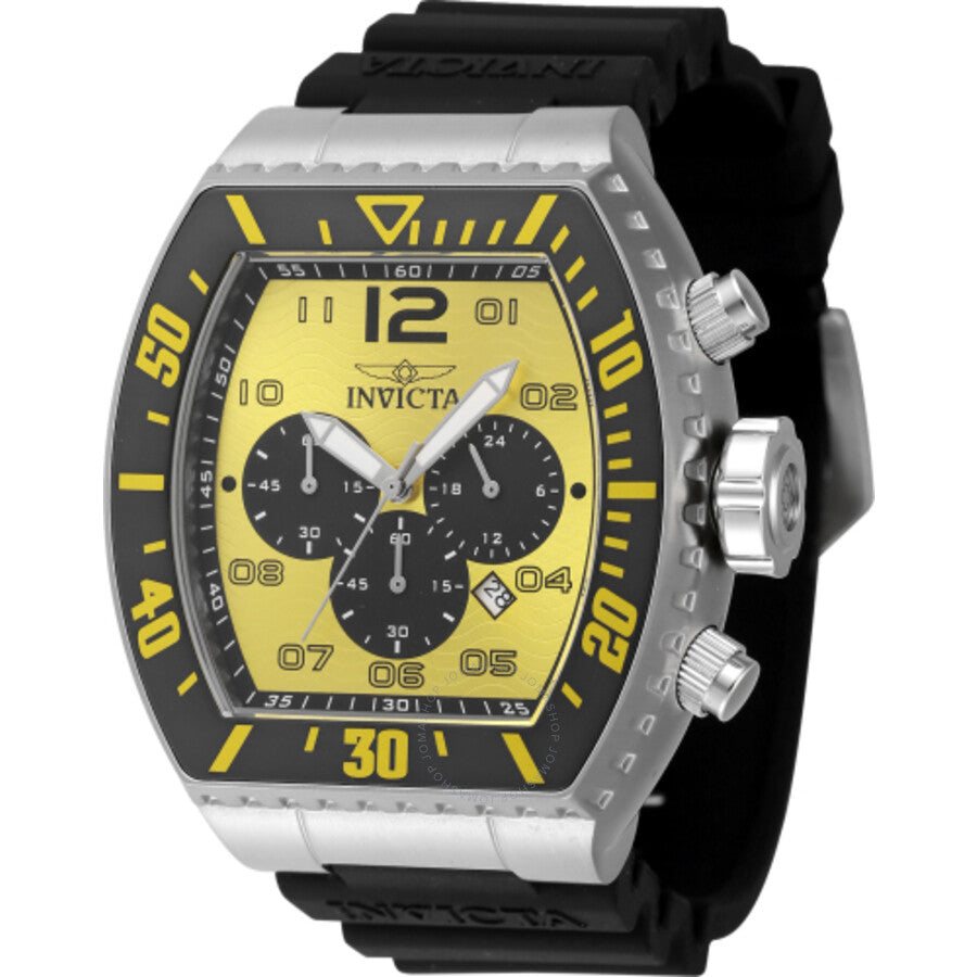 Invicta Pro Diver Zager Exclusive Chronograph GMT Quartz Men's Watch 47287 - The Watches Men & Co