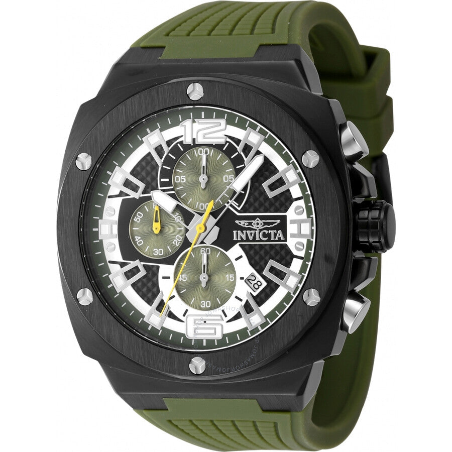 Invicta Invicta Racing Chronograph Quartz Black Dial Men's Watch 48162 - The Watches Men & Co