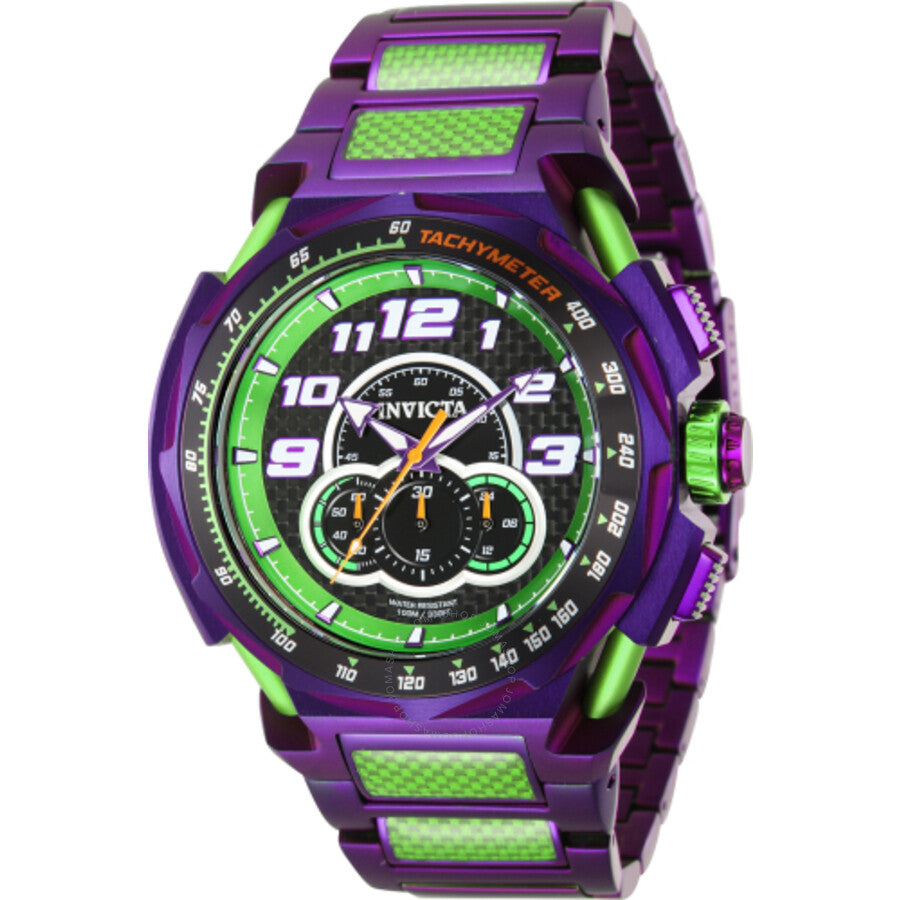 Invicta S1 Rally Chronograph GMT Quartz Black Dial Men's Watch 43790 - The Watches Men & Co