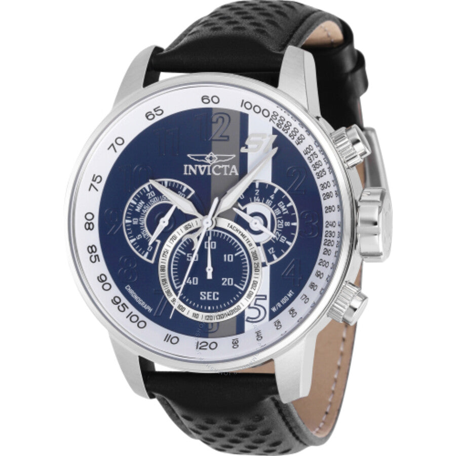 Invicta S1 Rally Chronograph Quartz Blue Dial Men's Watch 39023 - The Watches Men & Co