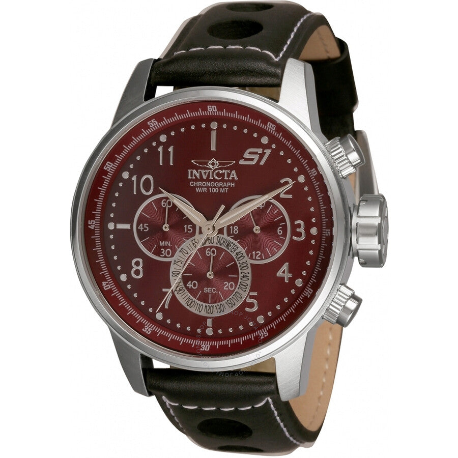 Invicta S1 Rally Chronograph Quartz Burgundy Dial Men's Watch 30915