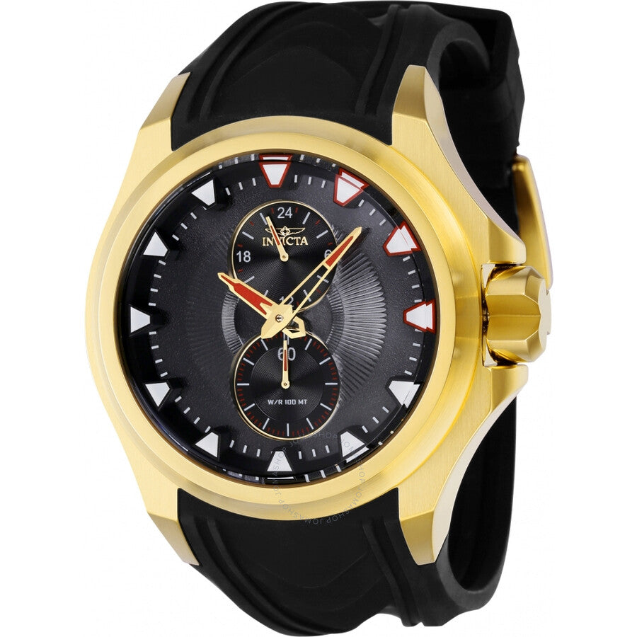 Invicta S1 Rally Quartz Black Dial Men's Watch 38014 - The Watches Men & Co