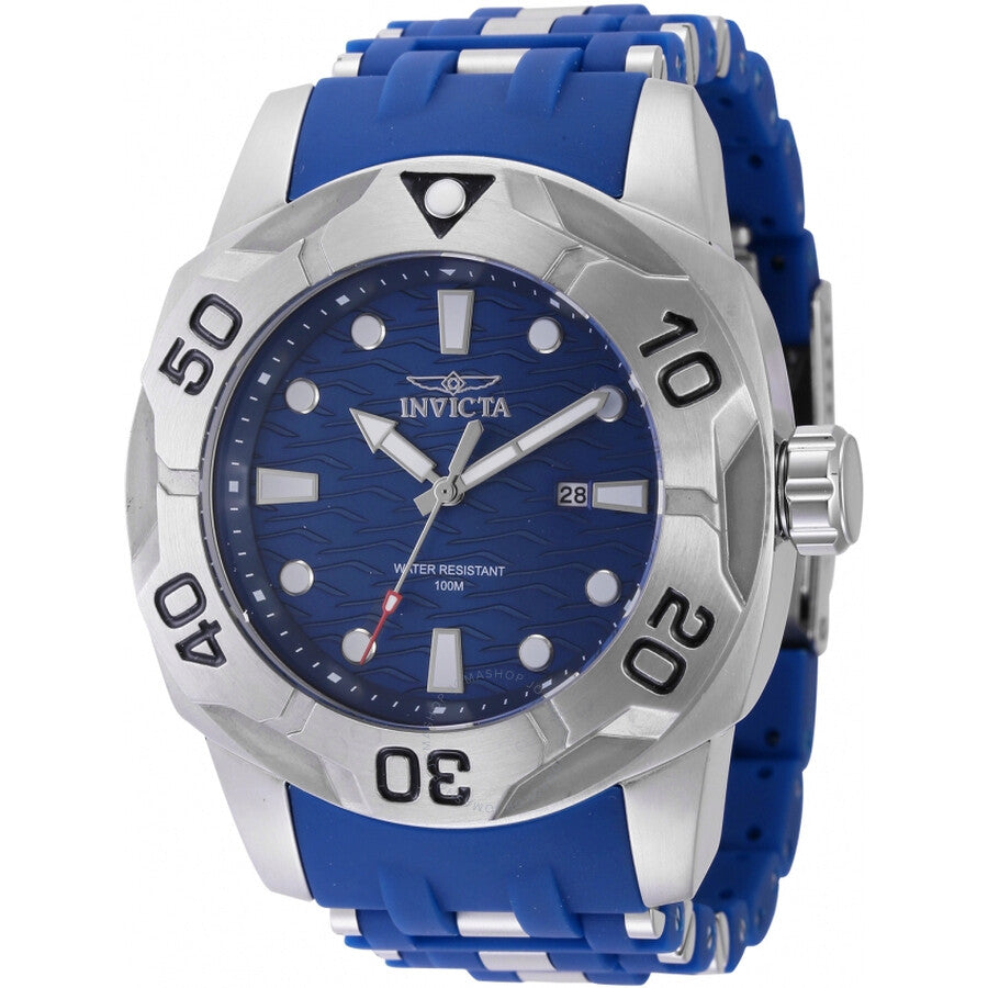Invicta Sea Spider Quartz Date Blue Dial Men's Watch 44115 - The Watches Men & Co