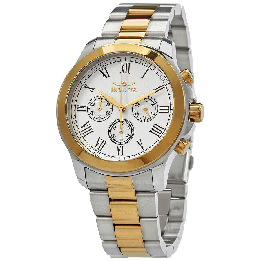 Invicta Specialty Chronograph Silver Dial Men's Watch 21659