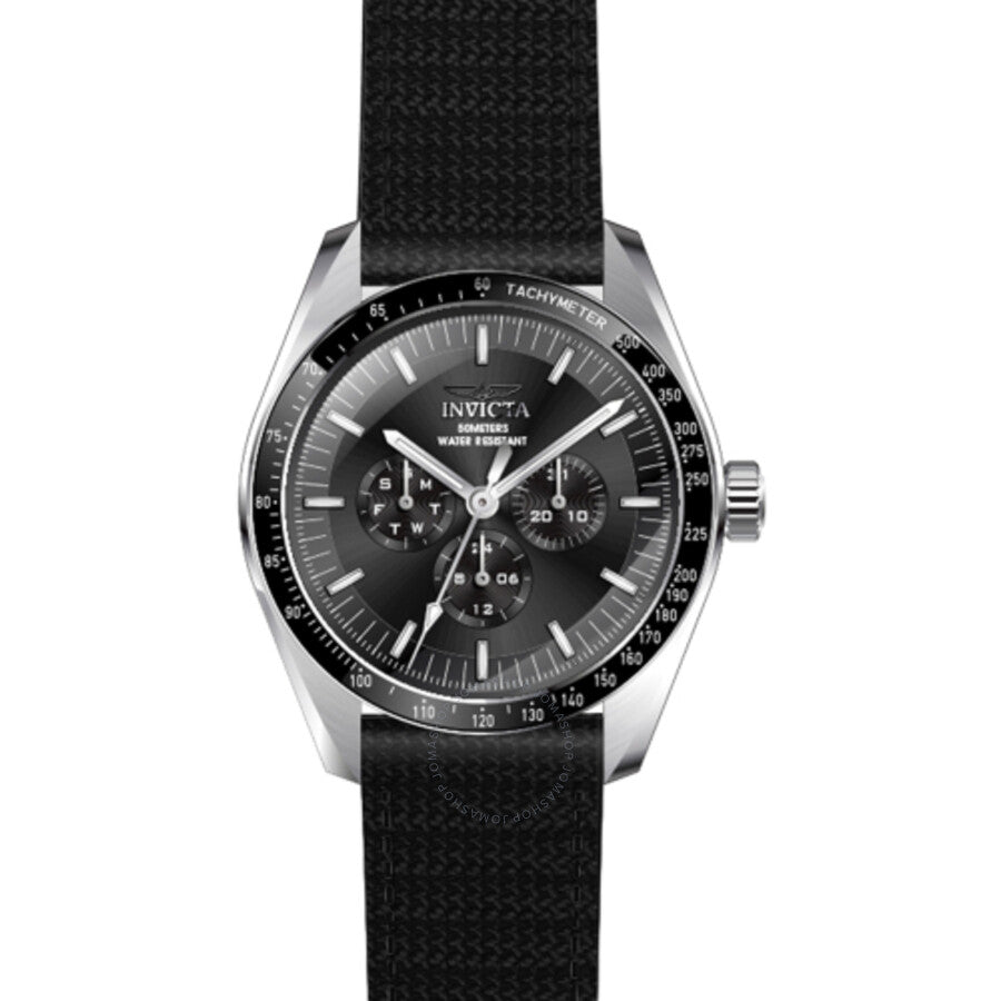 Invicta Specialty GMT Quartz Black Dial Men's Watch 45970 - The Watches Men & Co