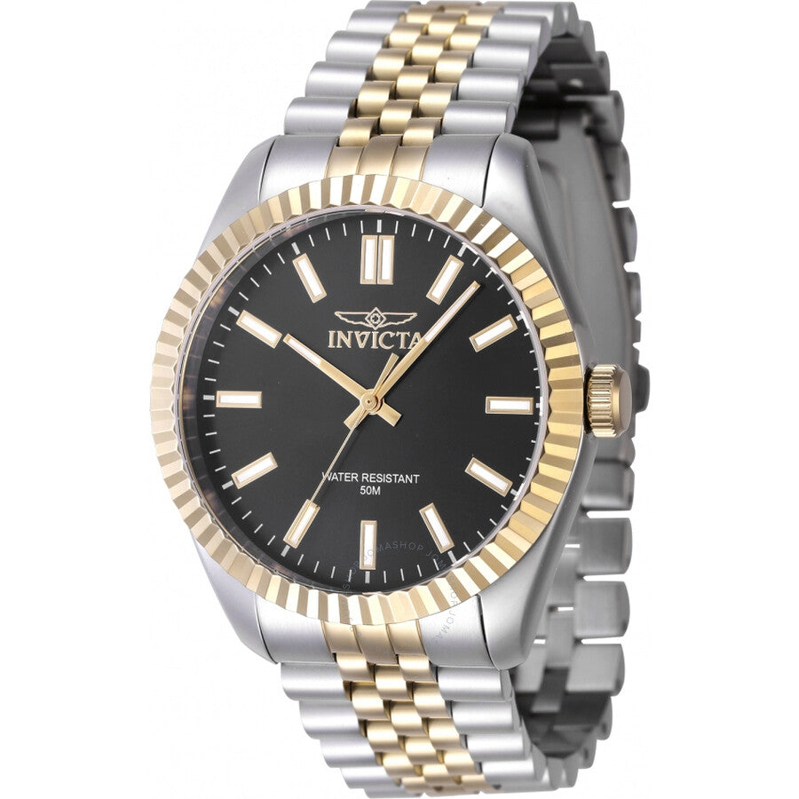 Invicta Specialty Quartz Black Dial Men's Watch 47483 - The Watches Men & Co