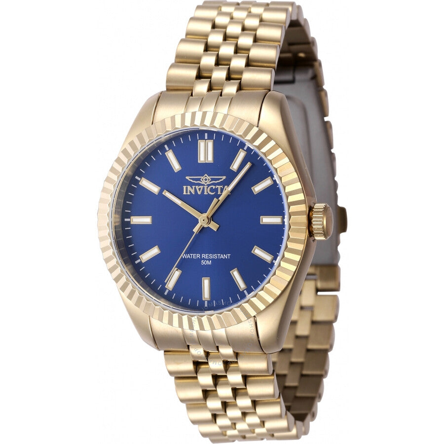 Invicta Specialty Quartz Blue Dial Ladies Watch 47506 - The Watches Men & Co