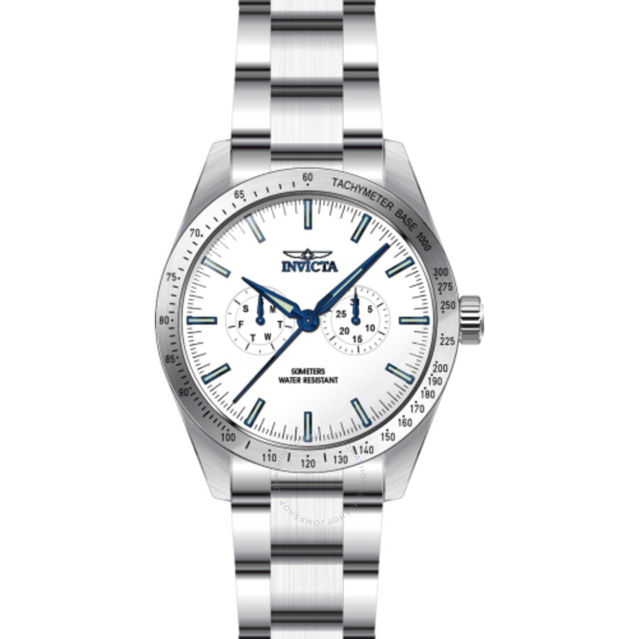 Invicta Specialty Quartz White Dial Men's Watch 45975 - The Watches Men & Co