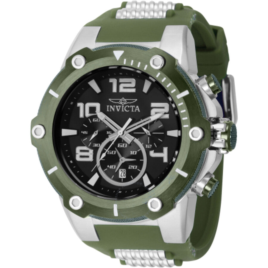 Invicta Speedway Chronograph Quartz Black Dial Men's Watch 40898 - The Watches Men & Co