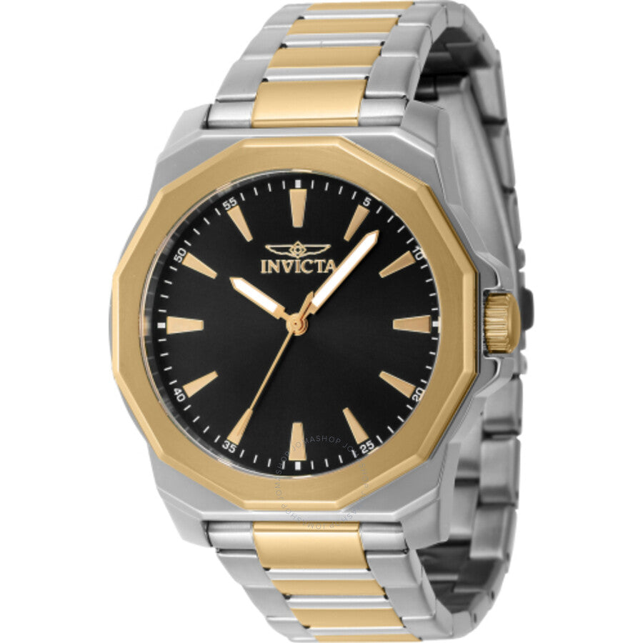 Invicta Speedway Quartz Black Dial Men's Watch 46834 - The Watches Men & Co