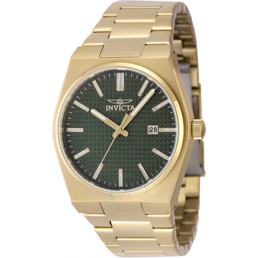 Invicta Speedway Zager Exclusive Quartz Green Dial Men's Watch 48399 - The Watches Men & Co