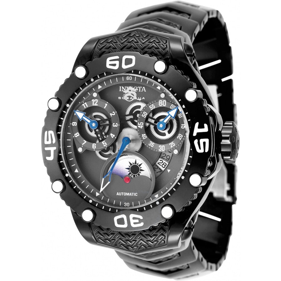 Invicta Subaqua Noma VIII Automatic Gunmetal Dial Men's Watch 47568 - The Watches Men & Co