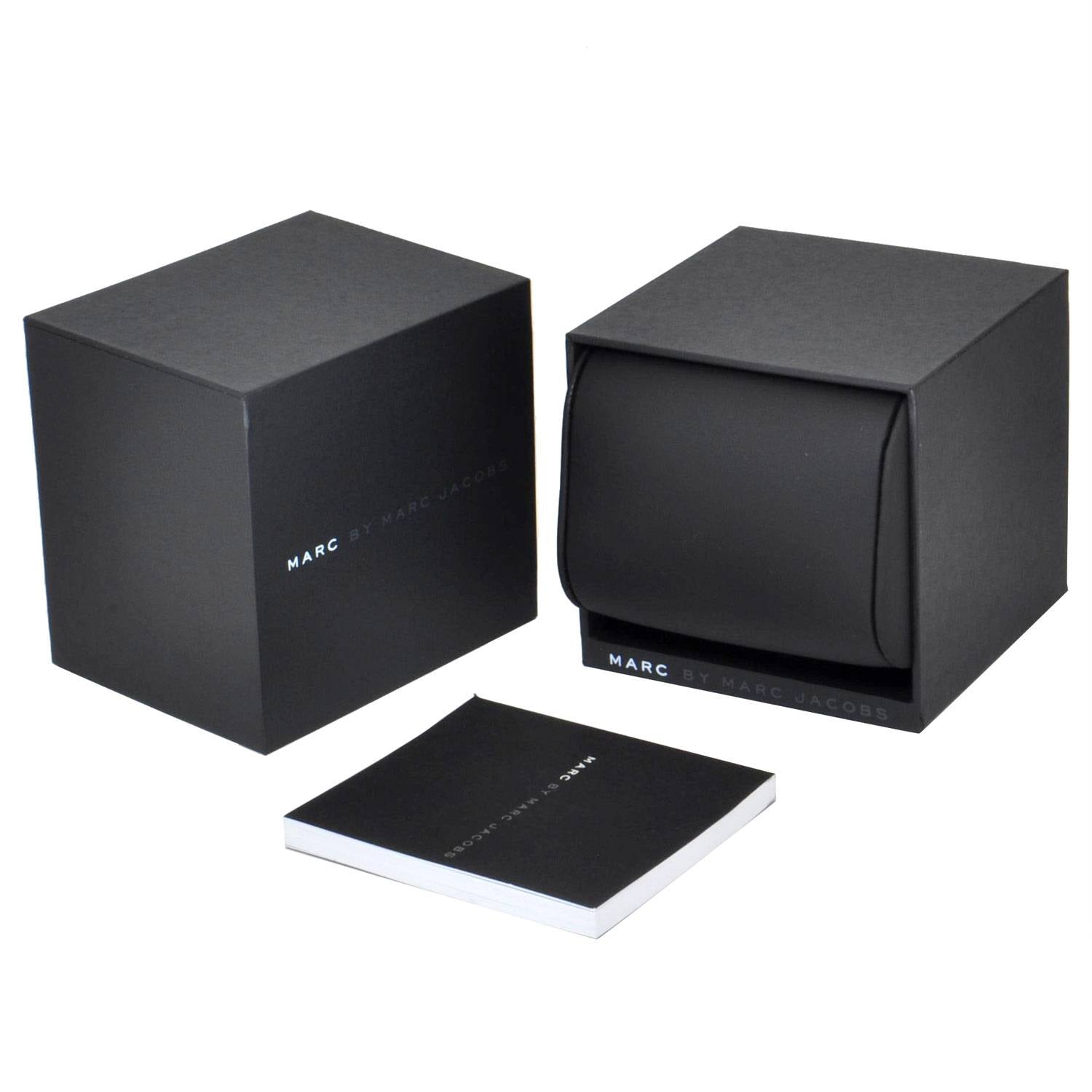 Marc By Marc Jacobs Baker Blue Dial Rose Gold Steel WatchMBM3285