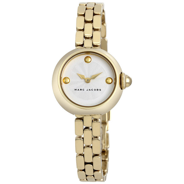 Marc Jacobs Courtney Silver Dial Ladies Rose Gold Watch MJ3458