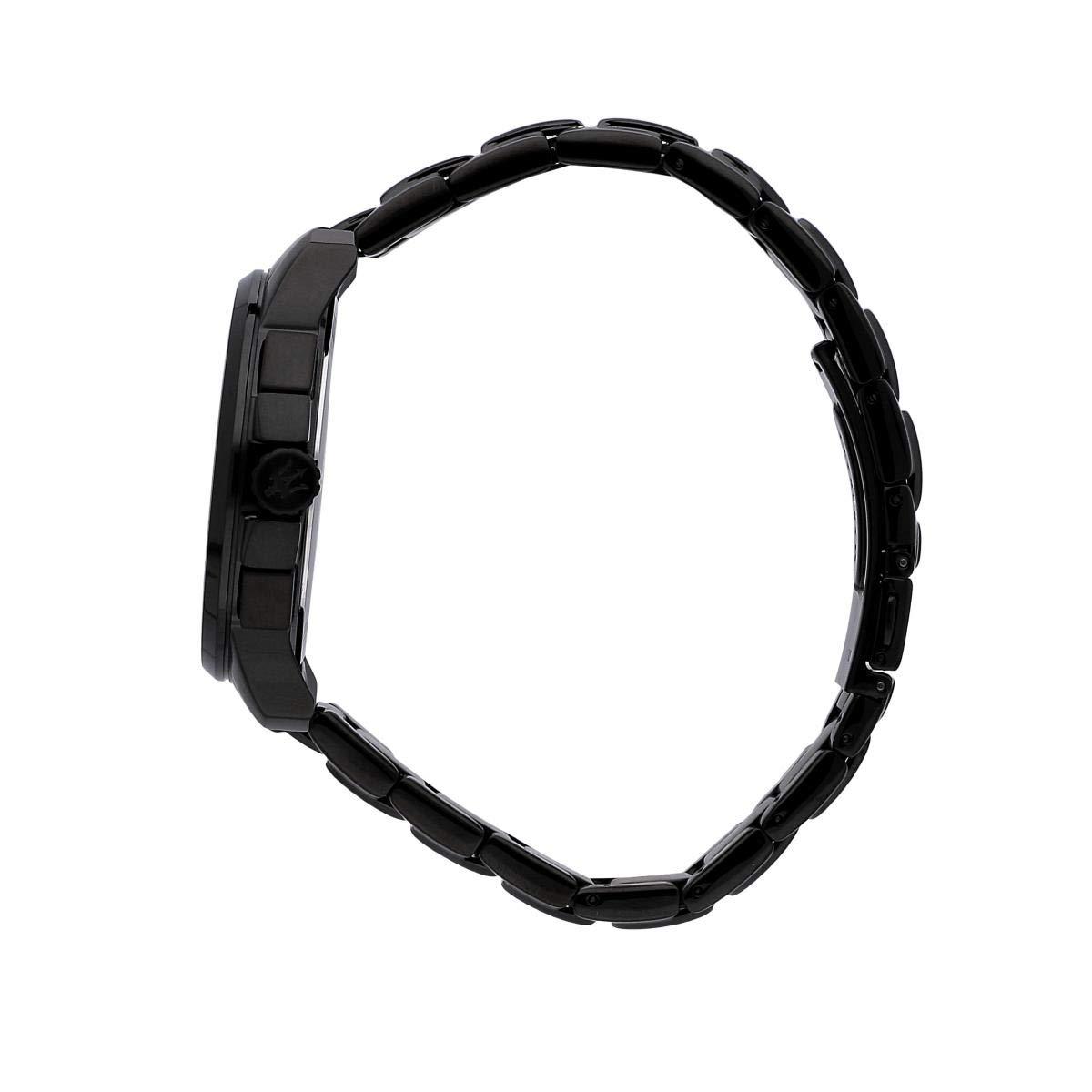 Maserati Reloj analógico para hombre con esfera negra R8873621014