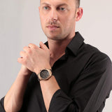 ساعة مازيراتي رجالية تناظرية بمينا رمادي R8871639003