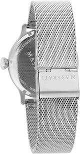 ساعة مازيراتي إيبوكا للرجال بمينا أزرق R8853118006