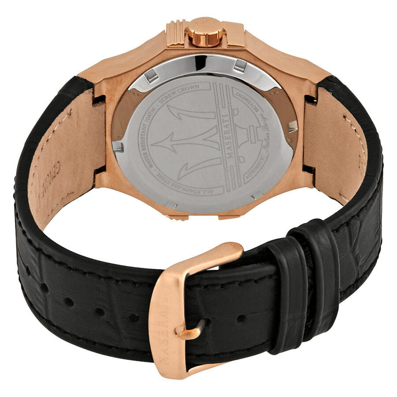 Buy Maserati Potenza Automatic Black/Skeleton Dial Men's Watch