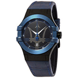 ساعة مازيراتي بوتينزا للرجال بمينا أسود R8851108007