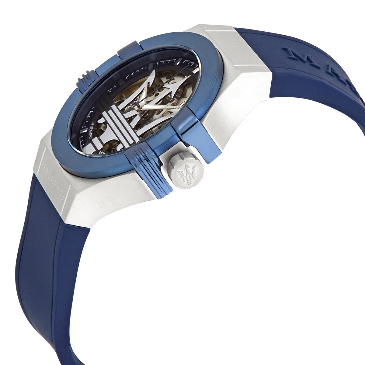 Maserati Potenza Automatic Skeleton Dial Watch R8821108035