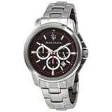 Reloj Maserati Successo Cronógrafo Cuarzo Esfera Negra Hombre R8873621009