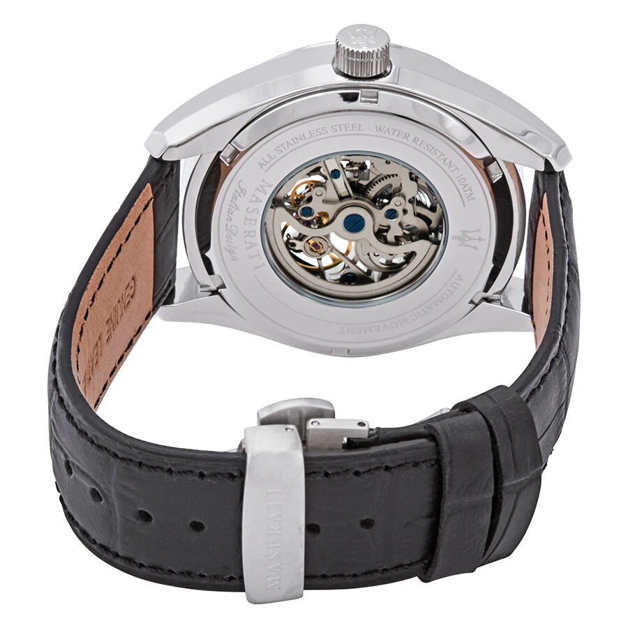 Maserati Traguardo Automatic Black Dial Men's Watch R8871612001