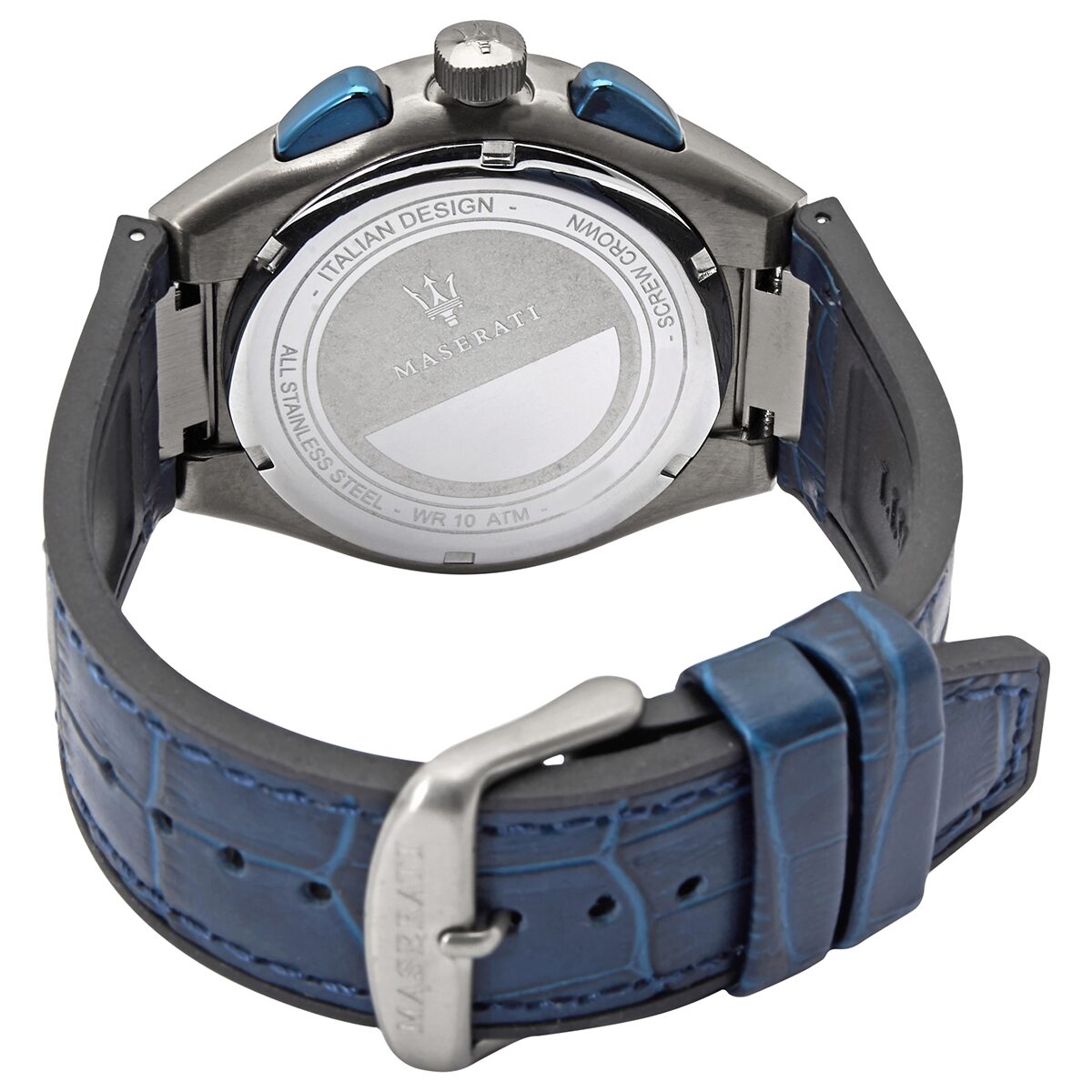 Reloj Maserati Triconic Cronógrafo Cuarzo Esfera Blanca Hombre R8871639001