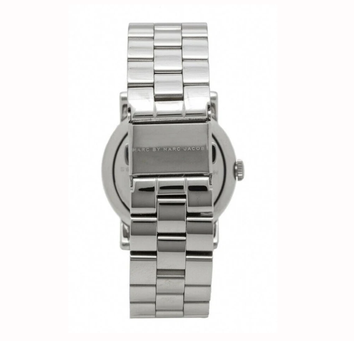 Marc By Marc Jacobs Amy Pink Dial Silver Watch - MBM3300