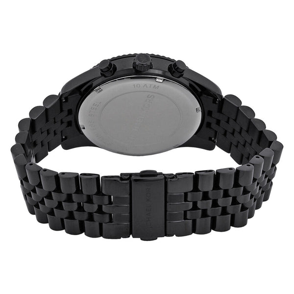Michael Kors Lexington Men's Chronograph All Black Watch MK8320