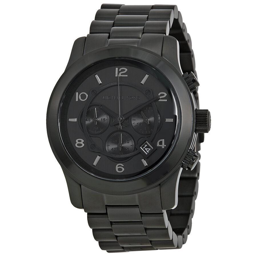 Michael Kors Blacked Out Runway Reloj cronógrafo para hombre MK8157