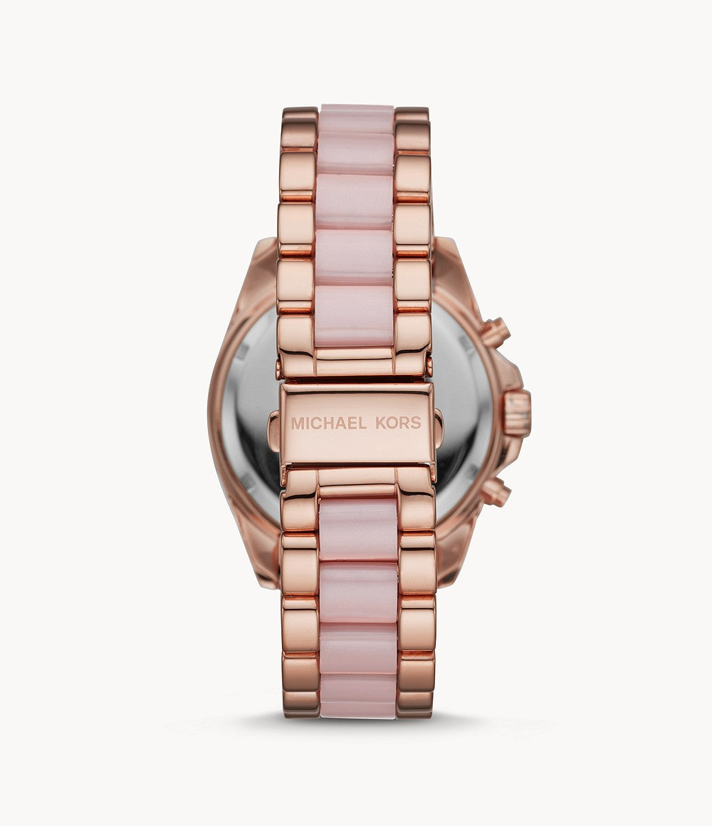 Michael Kors Bradshaw Reloj cronógrafo de cuarzo para mujer MK6830
