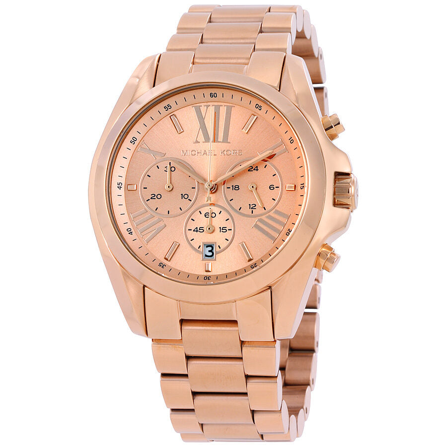 Michael Kors Bradshaw Reloj cronógrafo de gran tamaño para mujer MK5503