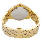 ساعة مايكل كورس كاميل النسائية ذات المينا البيضاء المصنوعة من الكريستال الكوارتز MK4800