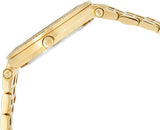 ساعة مايكل كورس دارسي النسائية ذات المينا السوداء والمرصعة بالكريستال الذهبي MK3738