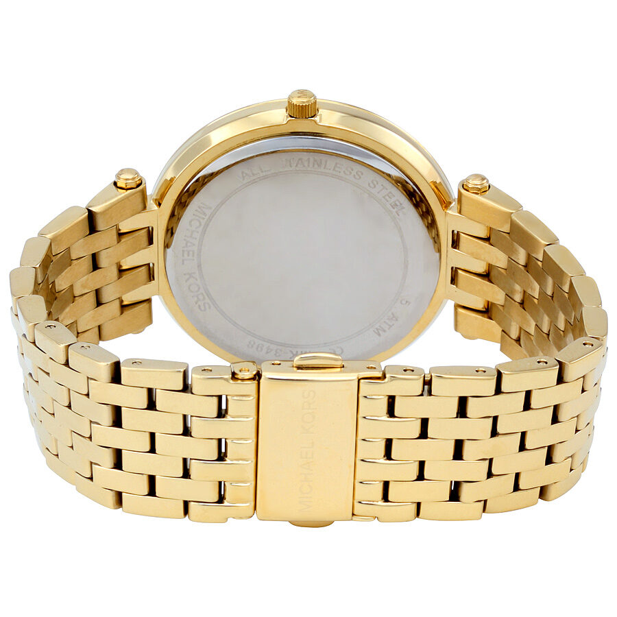 Michael Kors Darci Azul Verde Madre de Perla Dial Señoras Reloj MK3498