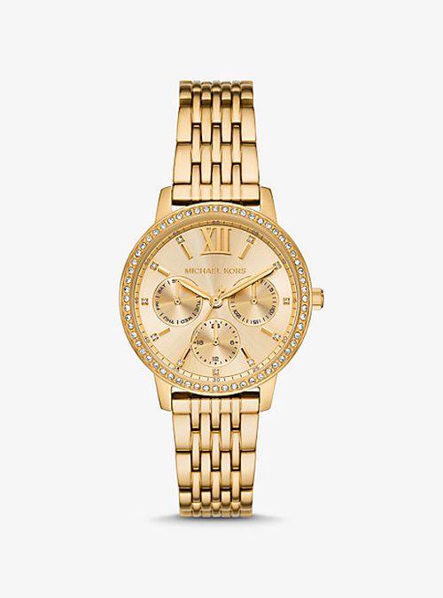 Michael Kors Gold Ladies Watch - MKO1080
